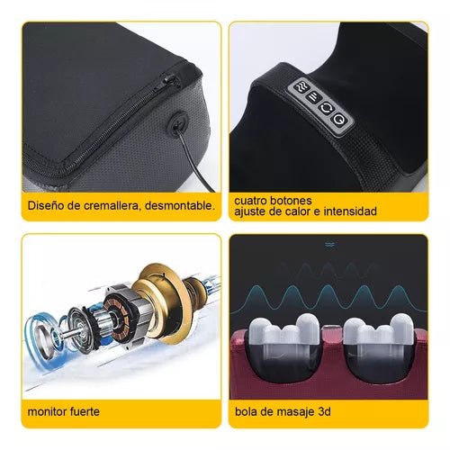 Masajeador Shiatsu de Pies con Calor
