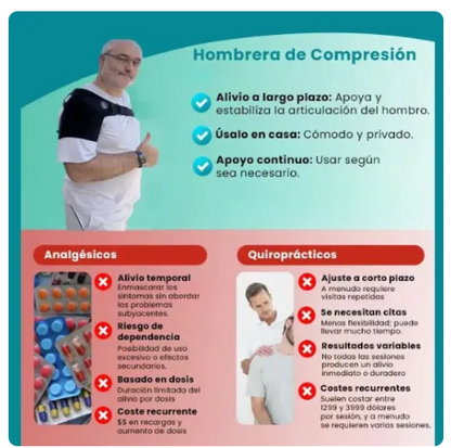 Hombrera De Compresion Ajustable