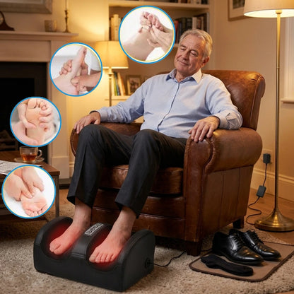 Masajeador Shiatsu de Pies con Calor