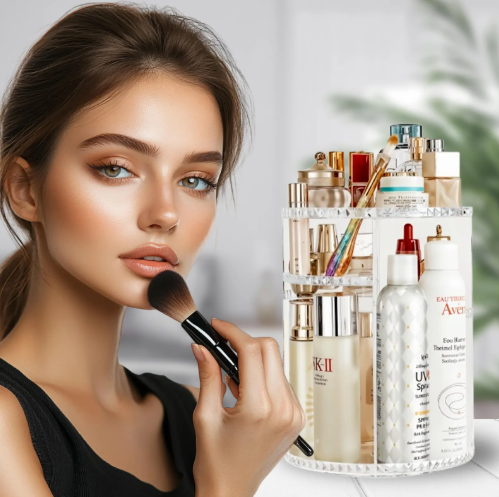 Caja de almacenamiento de maquillaje