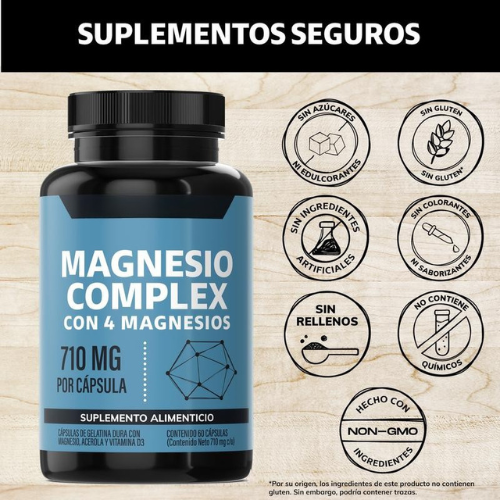 Magnesio Complex 4 Tipos
