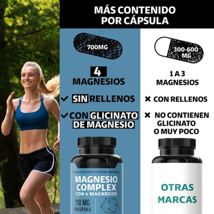 Magnesio Complex 4 Tipos