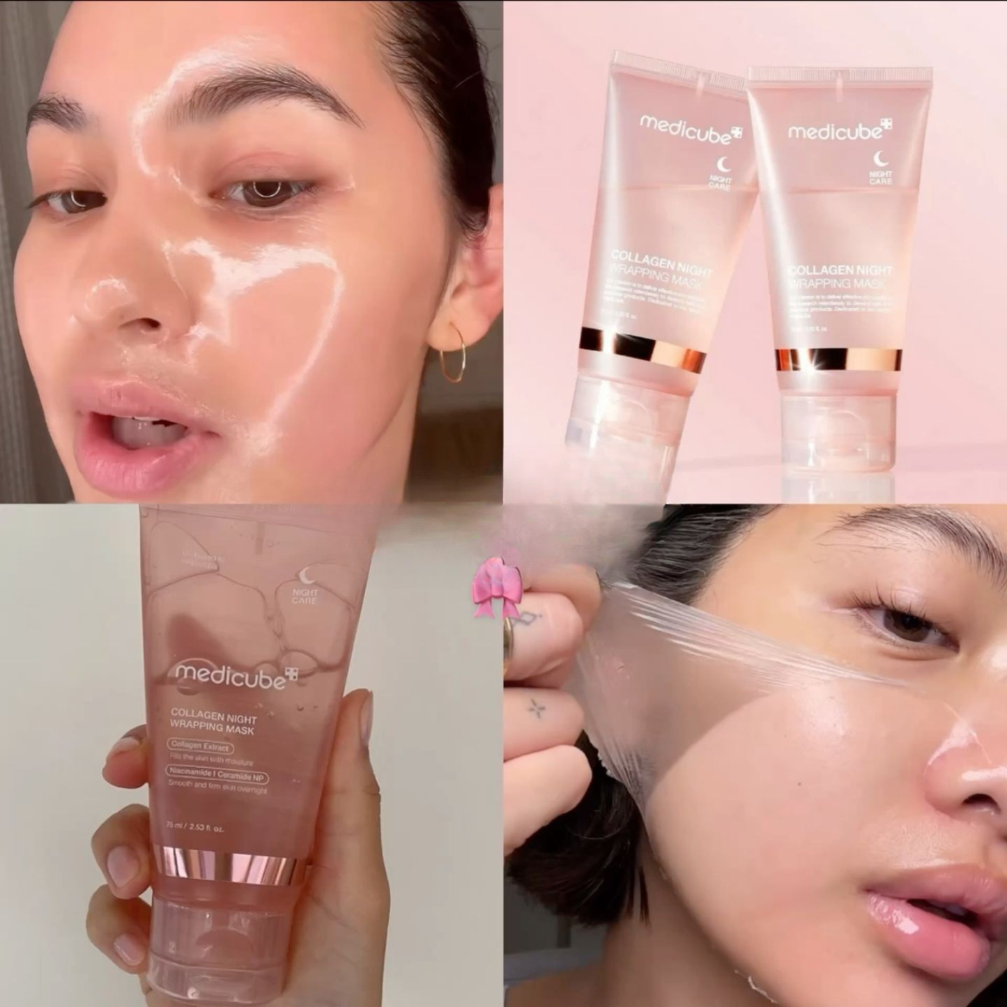 Mascarilla de noche de colágeno