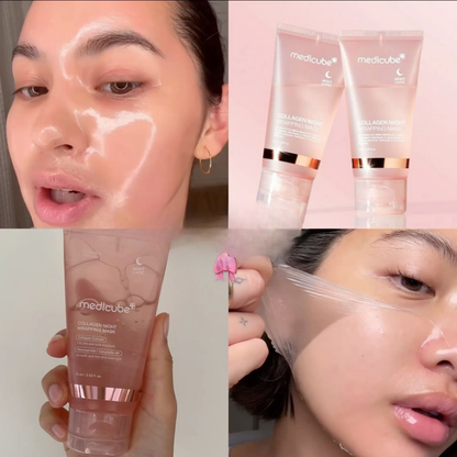 Mascarilla de noche de colágeno