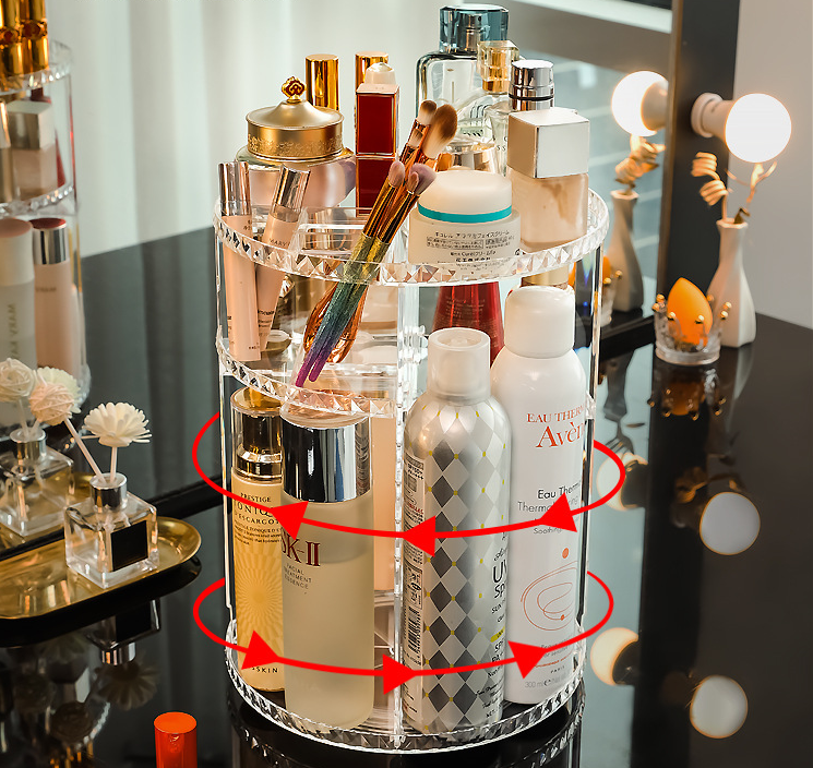 Caja de almacenamiento de maquillaje