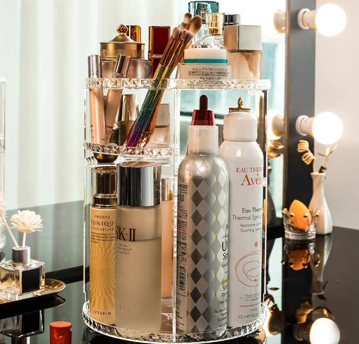 Caja de almacenamiento de maquillaje