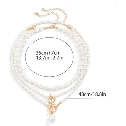 Collar Perla Infinity