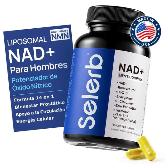 Selerb NAD+ Suplemento para Hombres