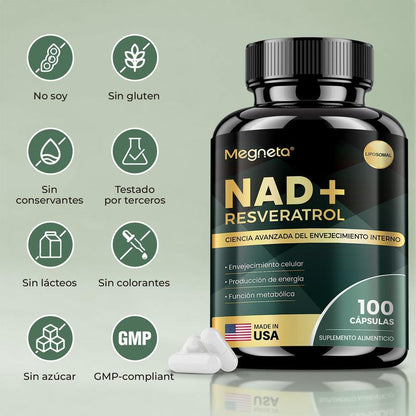 Megneta NAD+ Energía y Envejecimiento Saludable