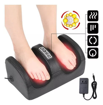 Masajeador Shiatsu de Pies con Calor — Alivio Real en 15 Minutos