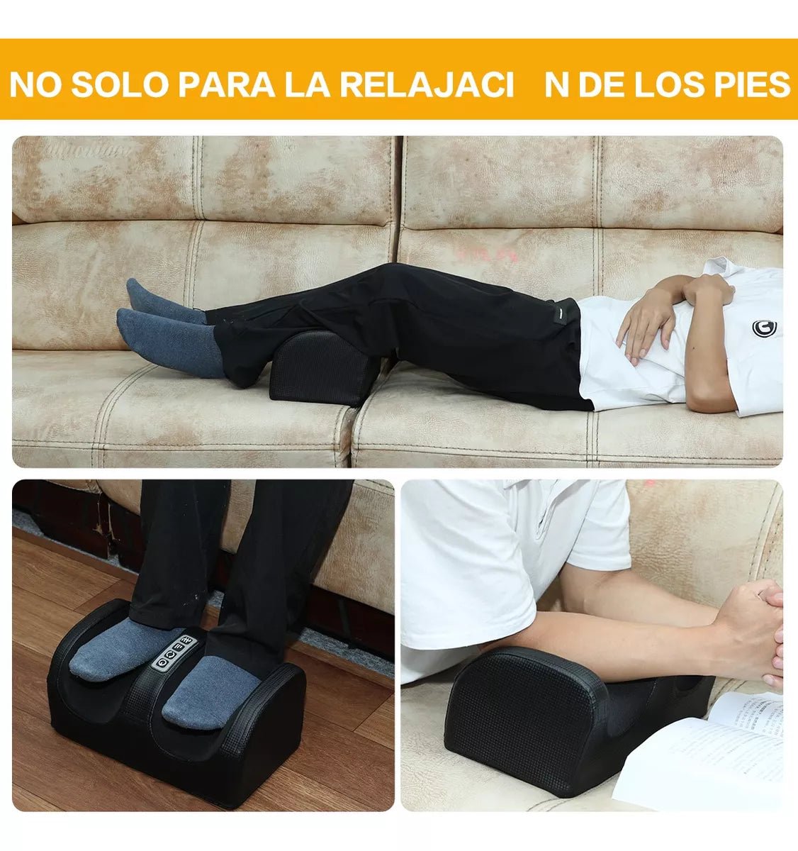 Masajeador Shiatsu de Pies con Calor