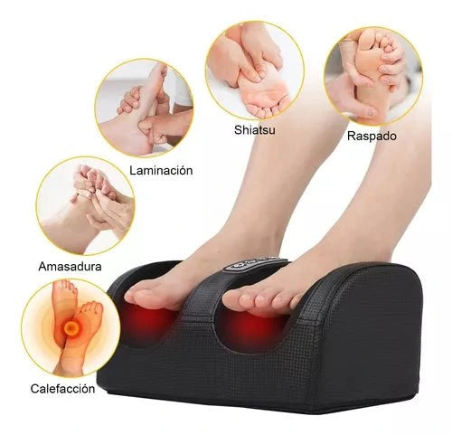 Masajeador Shiatsu de Pies con Calor